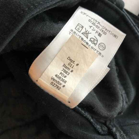Eddie Bauer Womens Pants Mercer Fit Cotton Stretch Straight Leg Black 8 - Picture 6 of 6